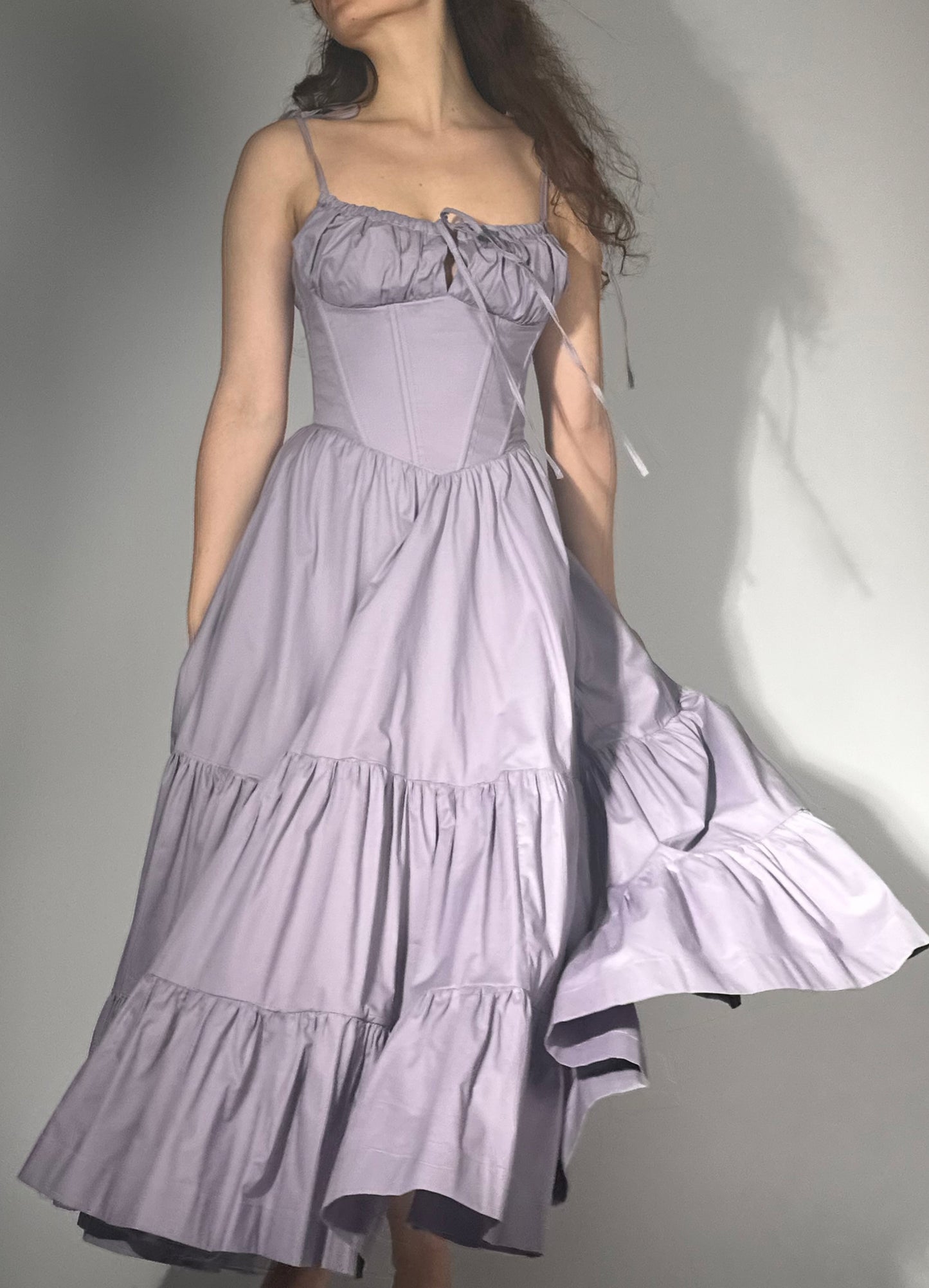 Podolianochka summer milkmaid dress