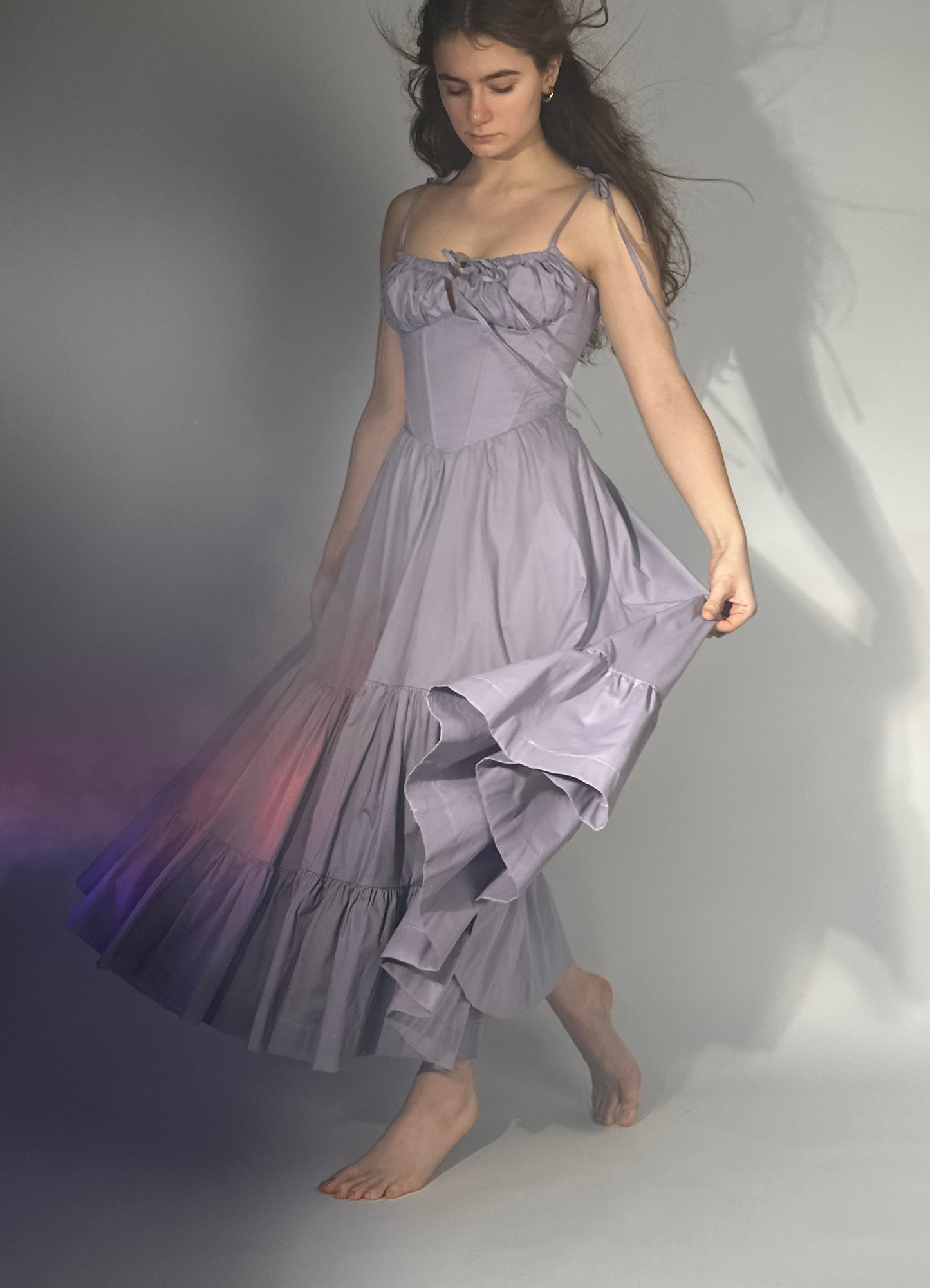 Podolianochka summer milkmaid dress