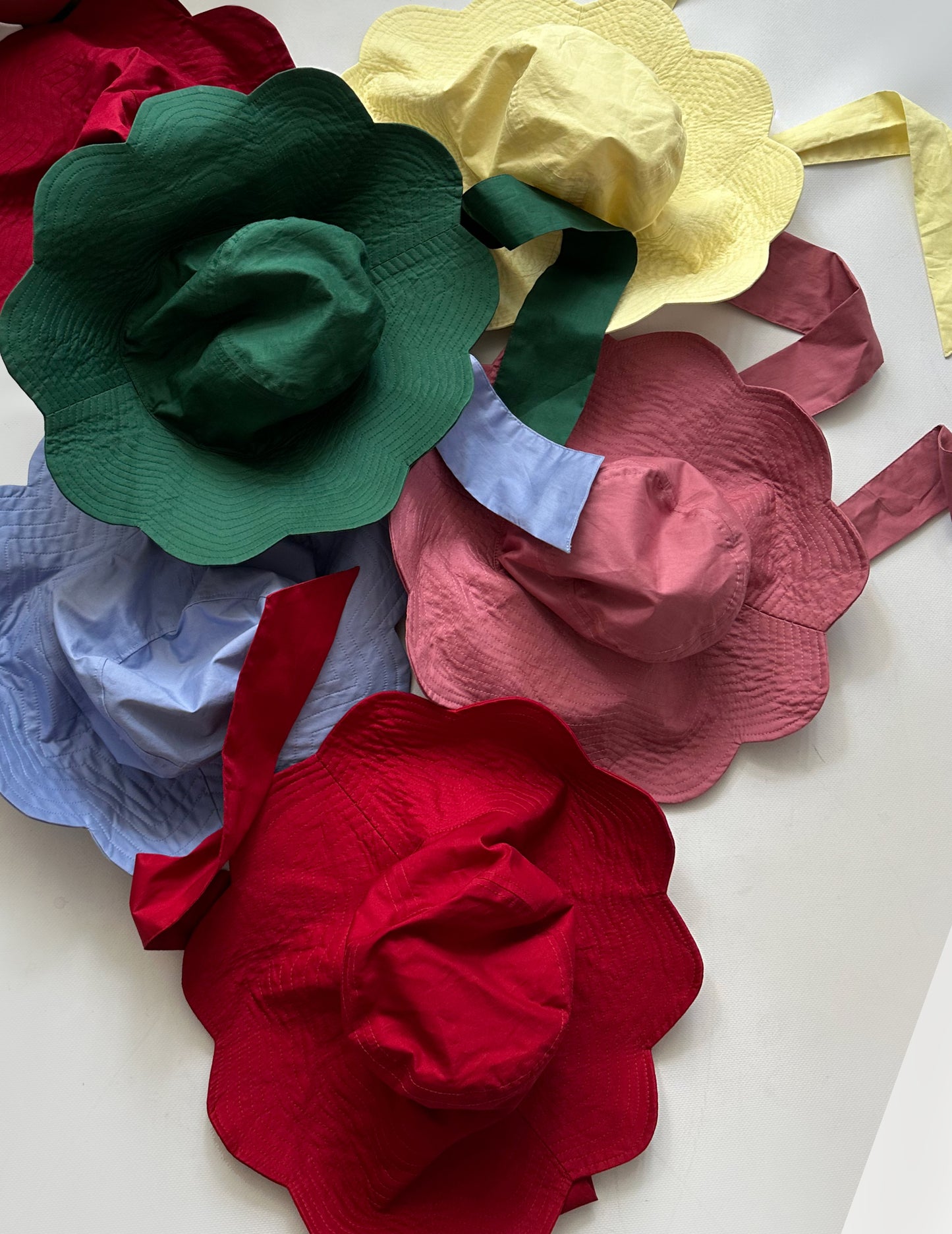 Panama flower hat sun cotton funny