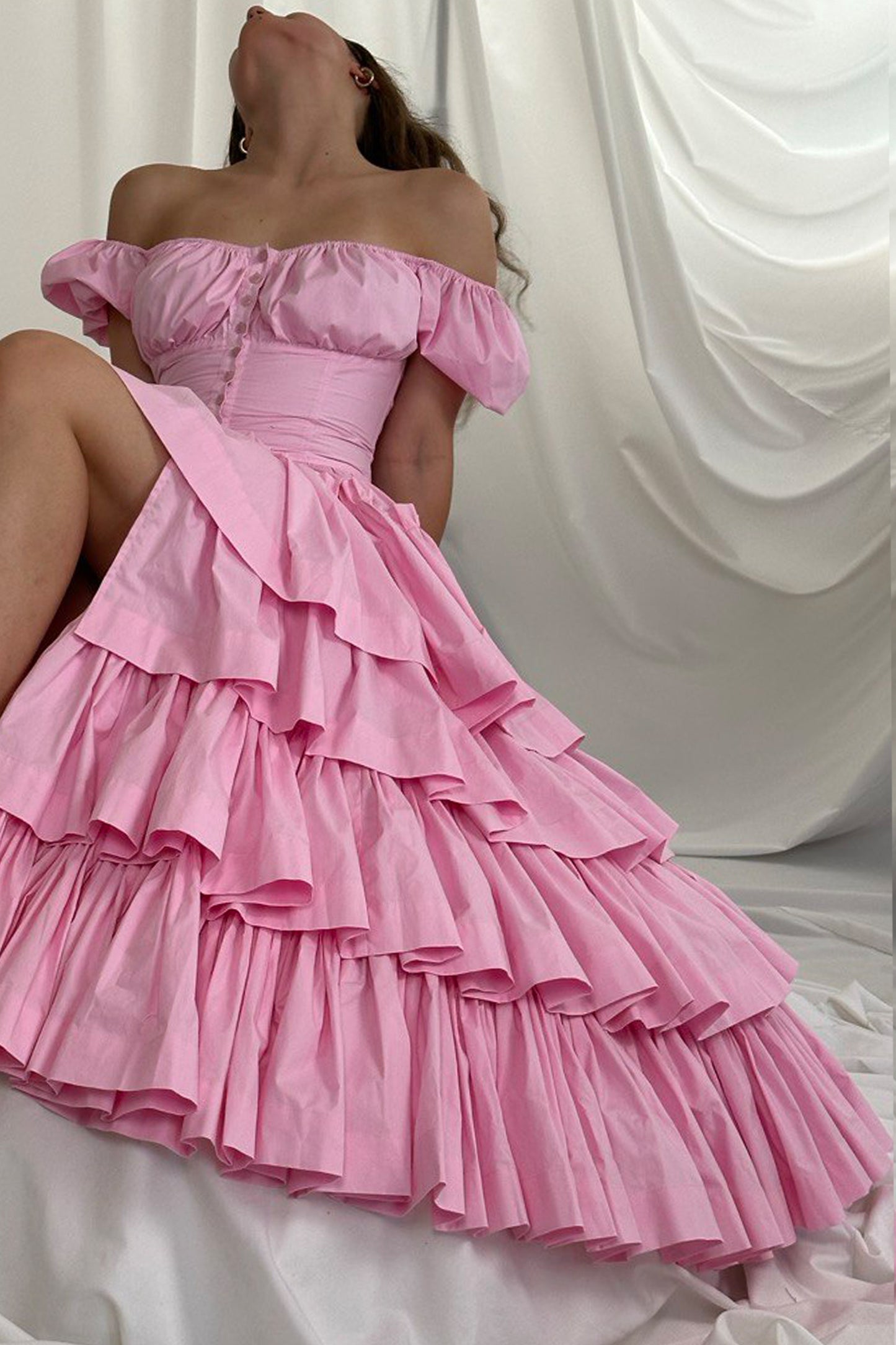 Drama detachable skirt 2 in 1 dress