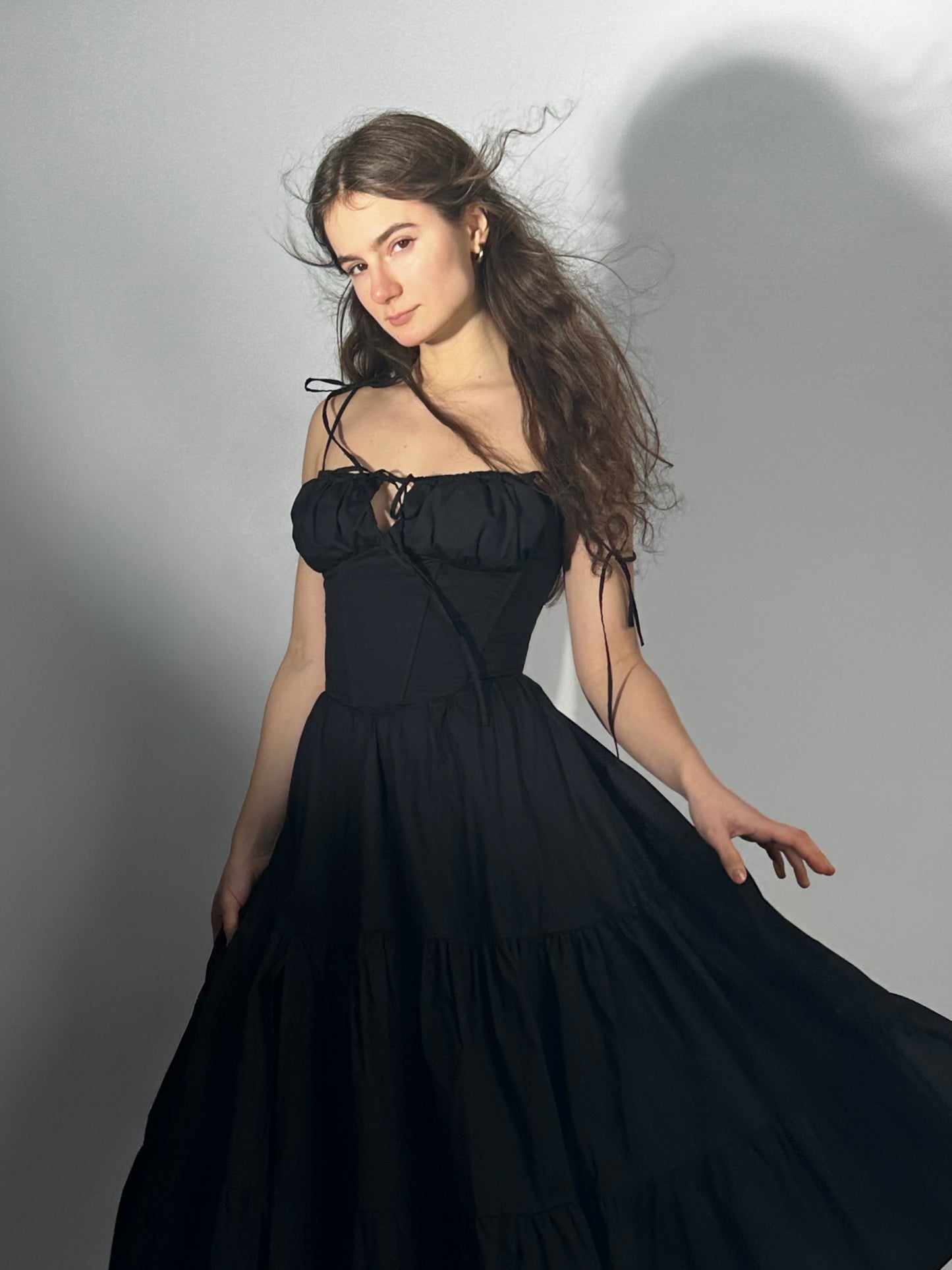 Podolianochka summer milkmaid dress