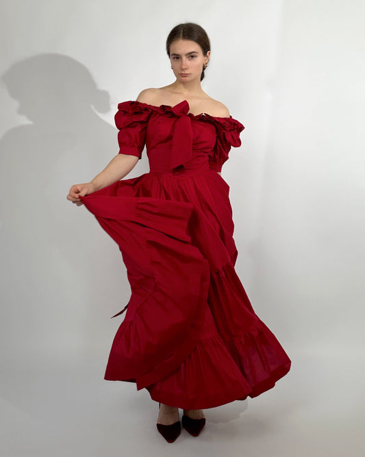 Last Chance to Buy! Orysia Royal Gown Shoulders off