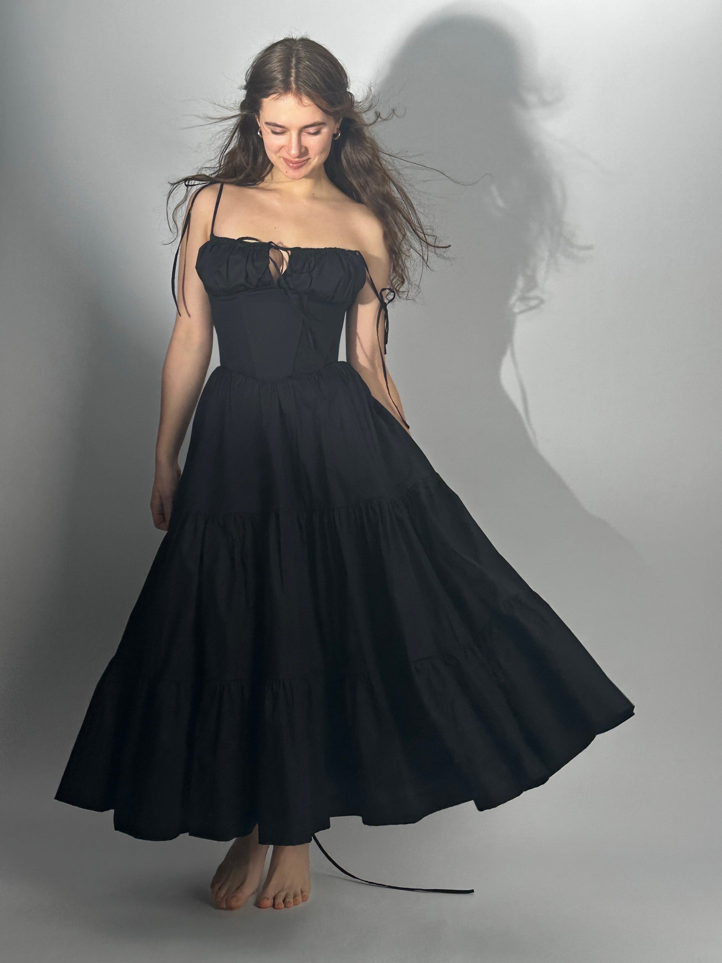 Podolianochka summer milkmaid dress