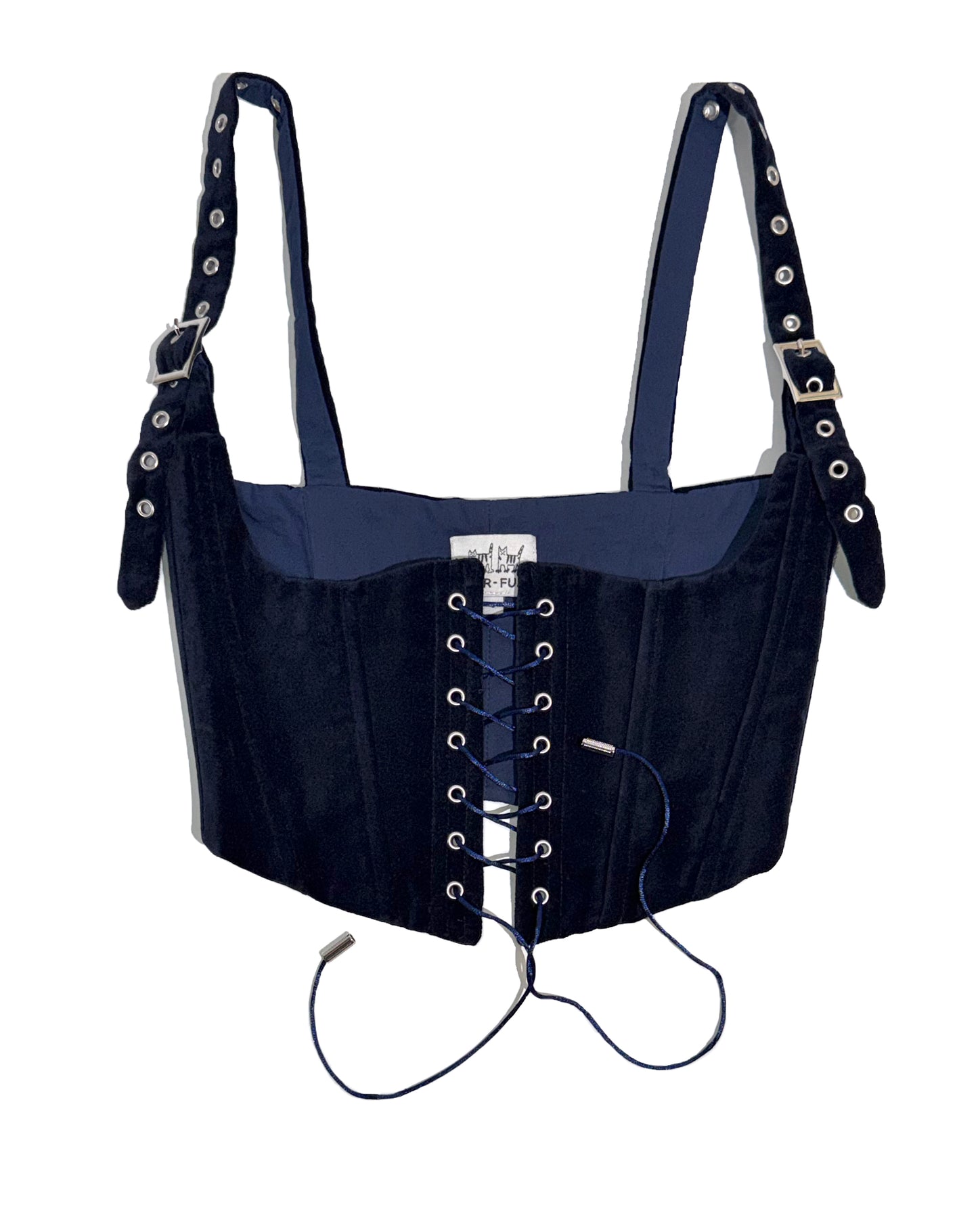 Cotton Velour Corset