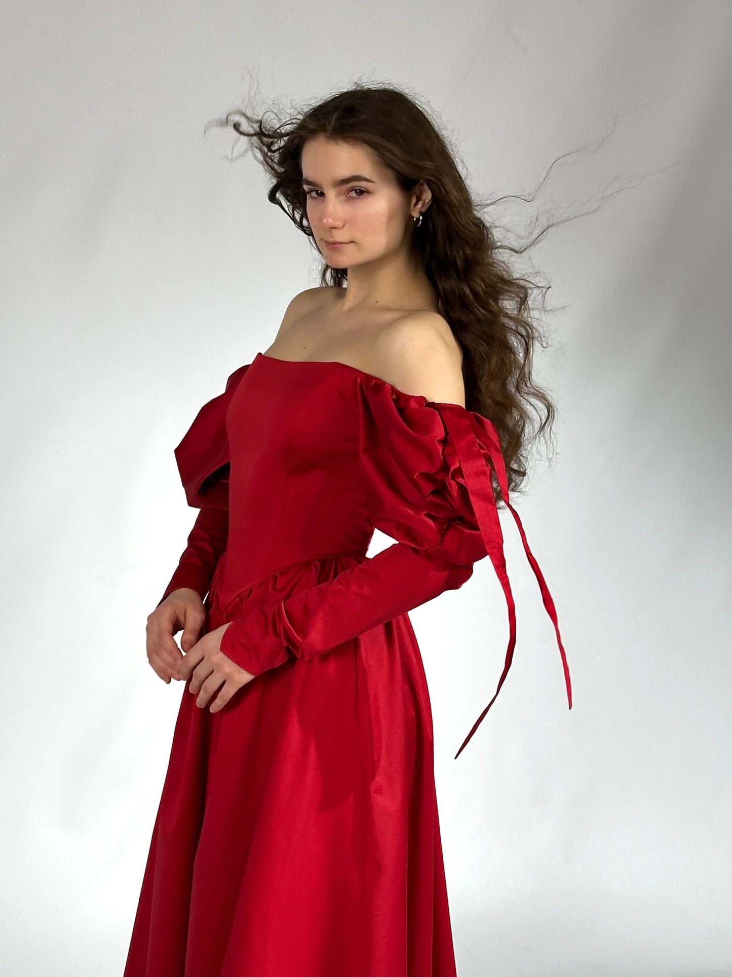 Kazka Satin Cotton Dress
