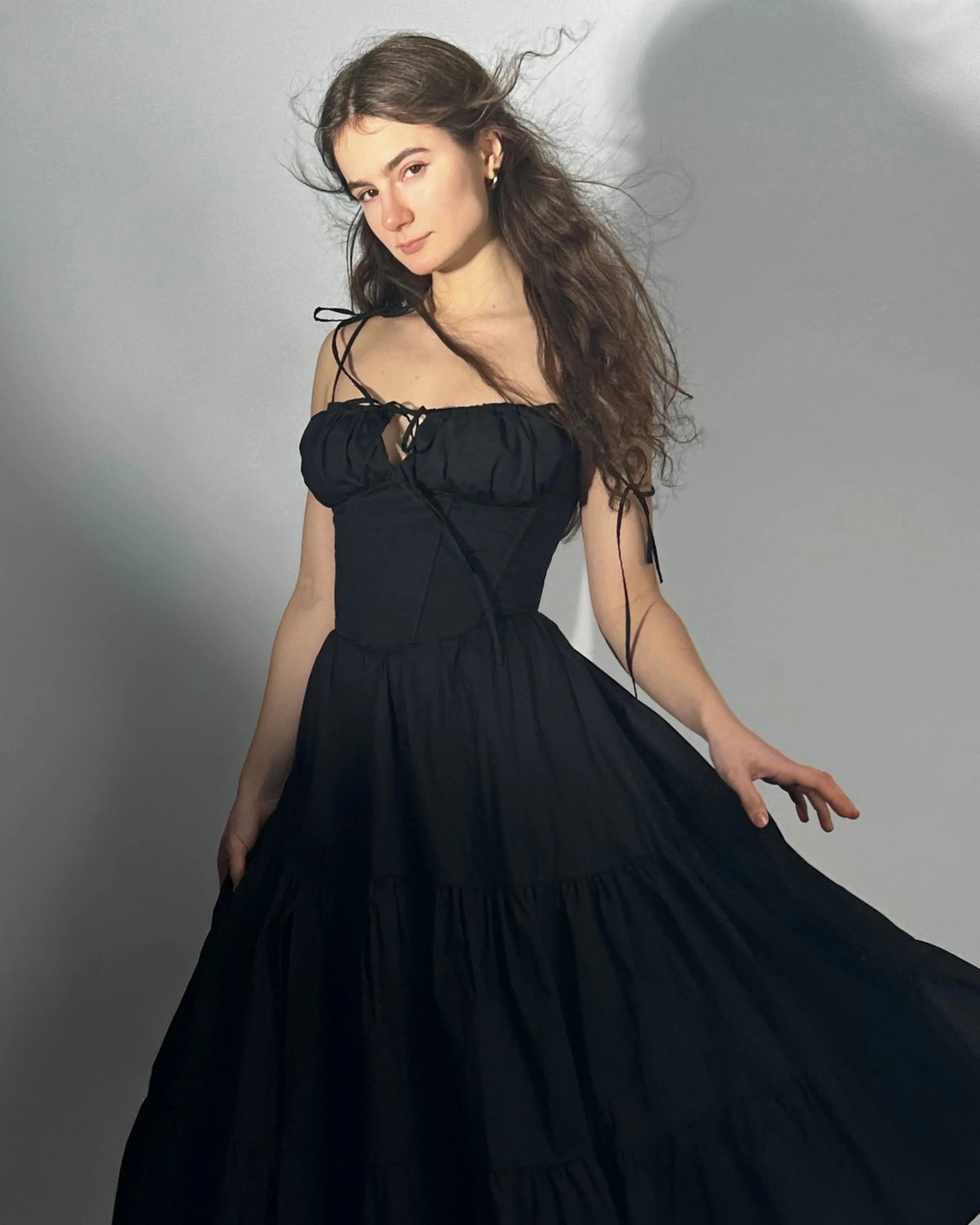 Podolianochka summer milkmaid dress