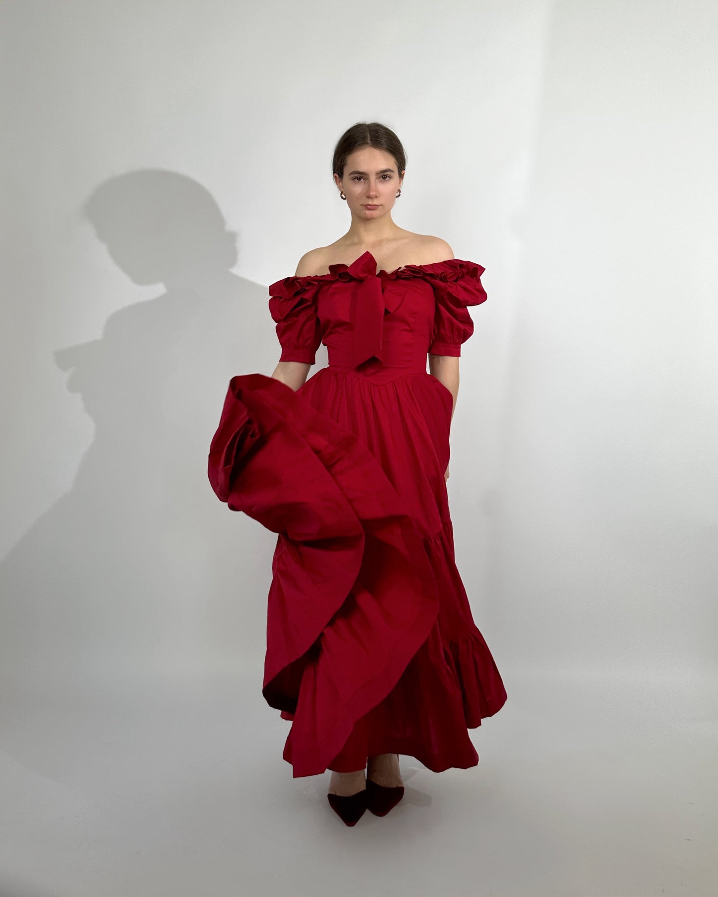 Last Chance to Buy! Orysia Royal Gown Shoulders off