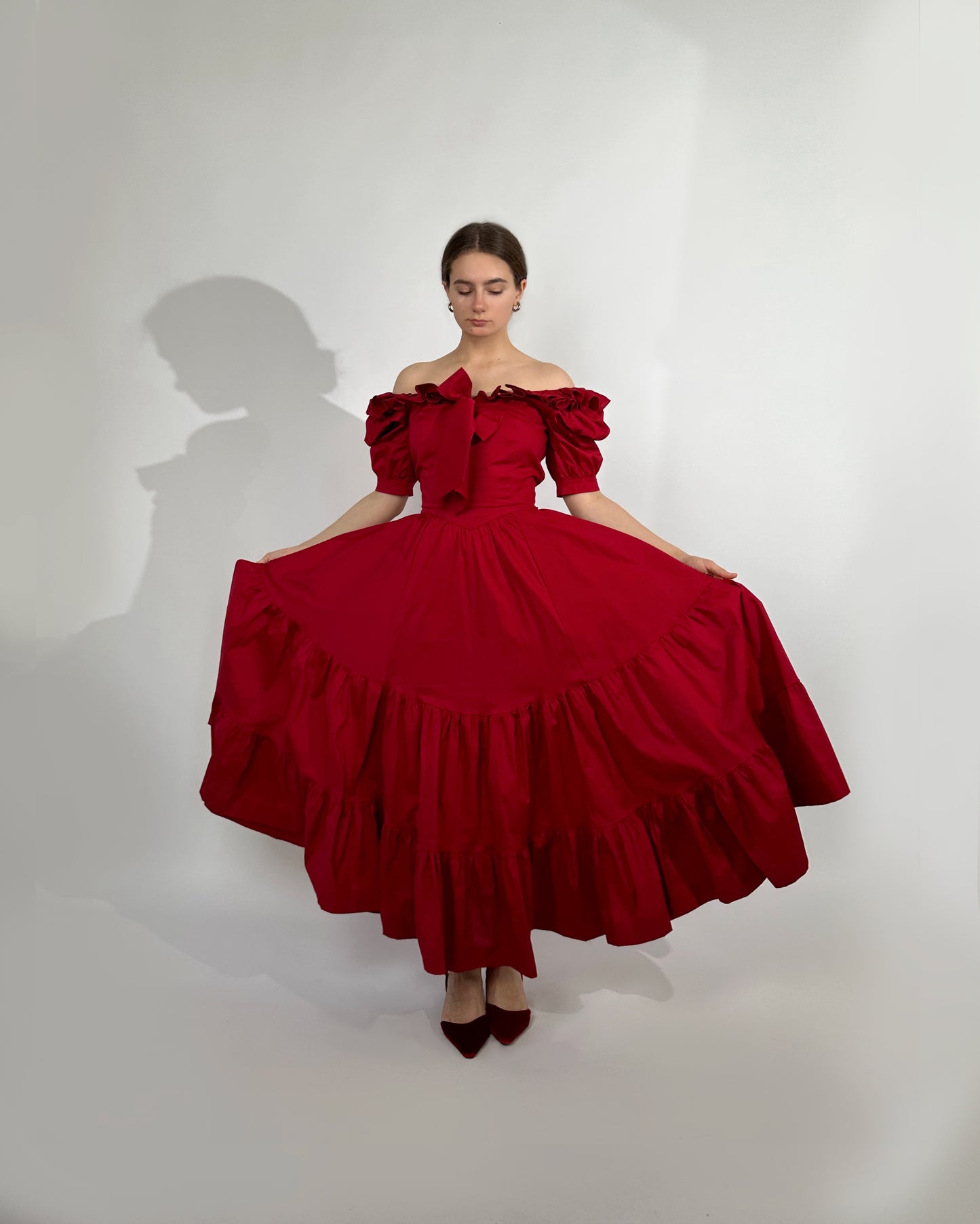 Last Chance to Buy! Orysia Royal Gown Shoulders off