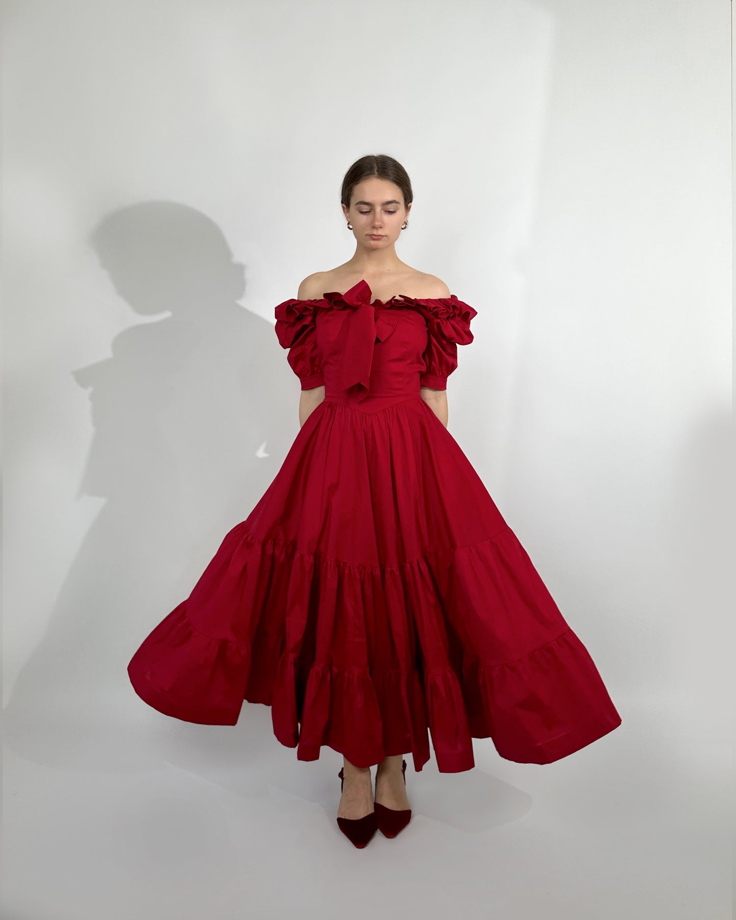 Last Chance to Buy! Orysia Royal Gown Shoulders off