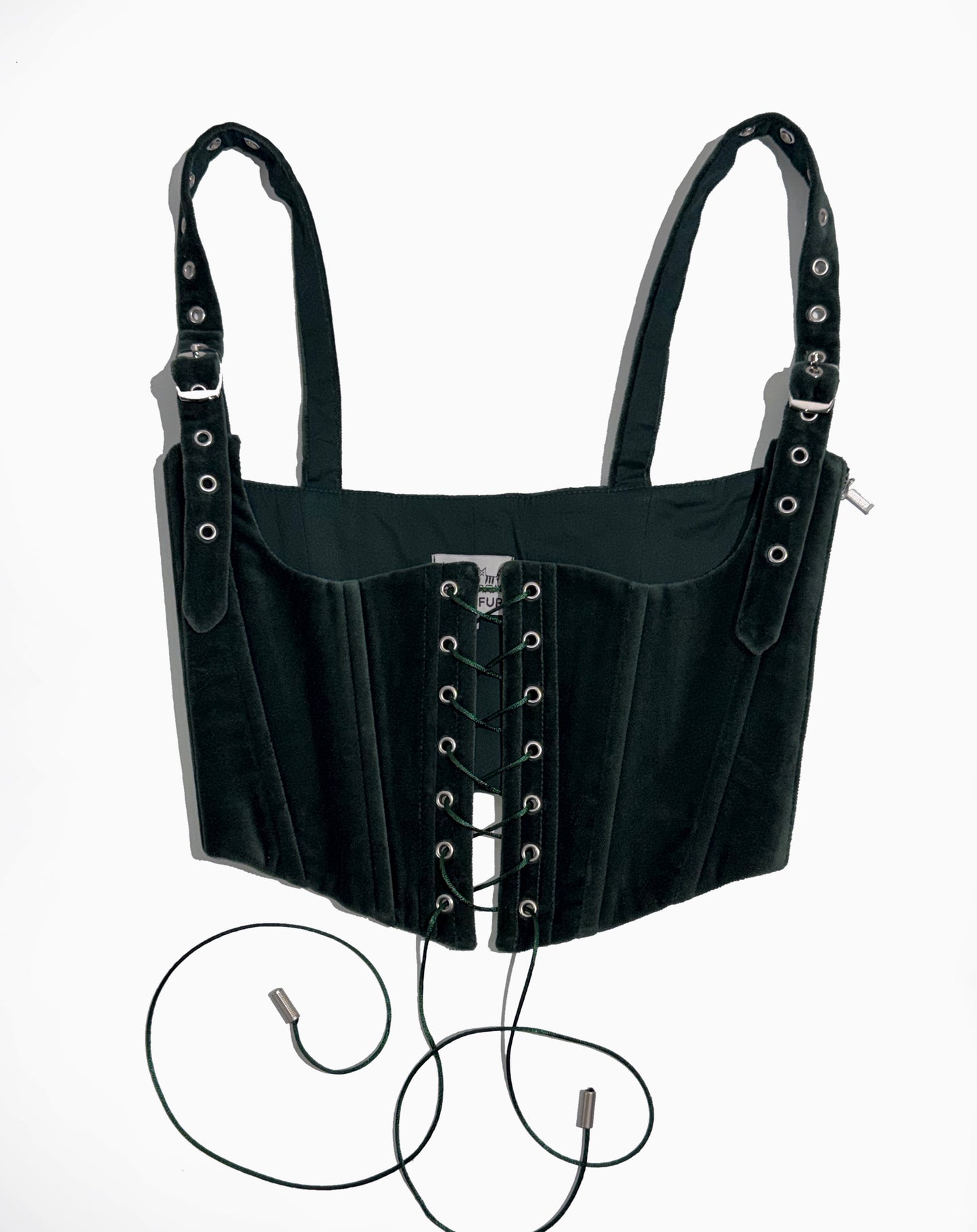 Cotton Velour Corset